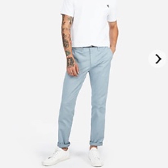 Other - Express Blue Men Chino Pants 34 x 32